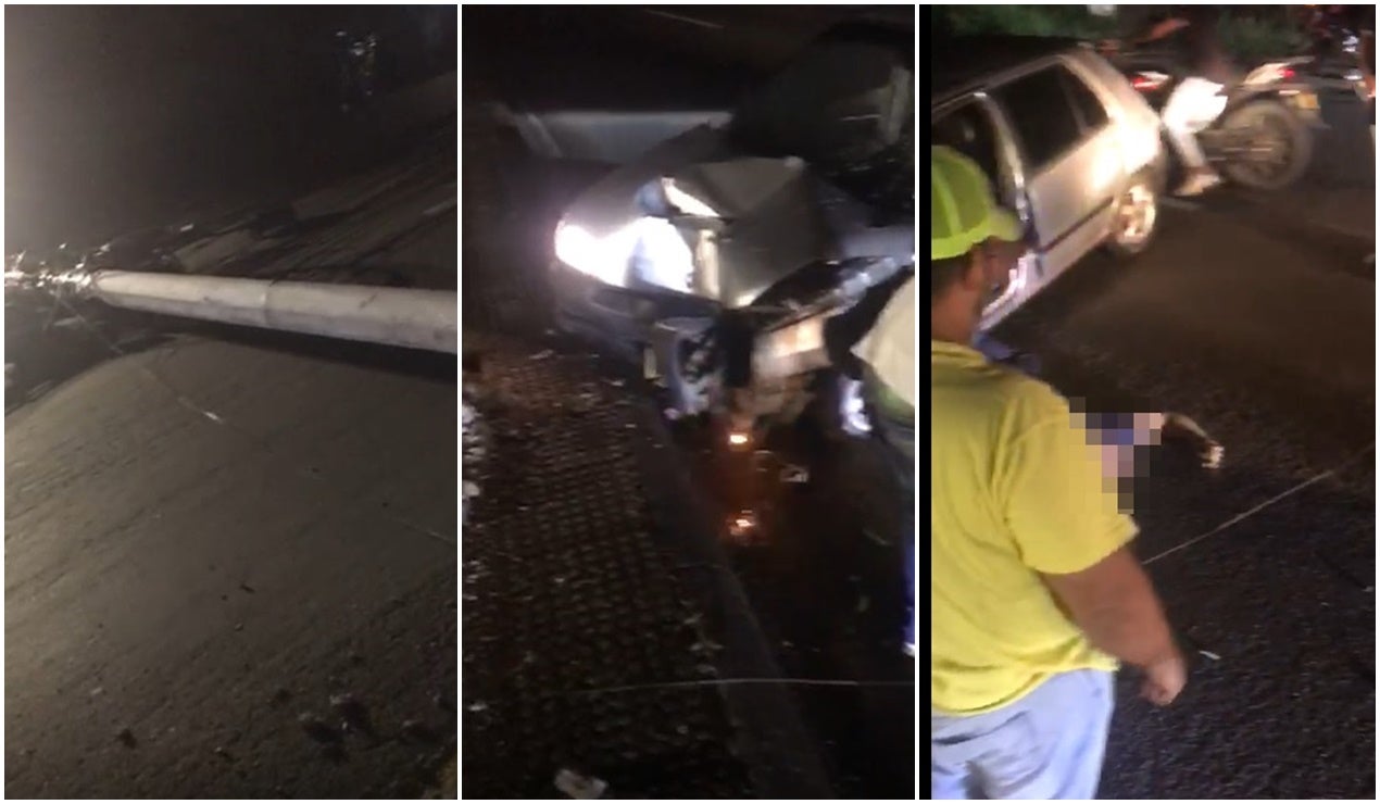 FUERTE ACCIDENTE EN MIROLINDO IBAGUÉ