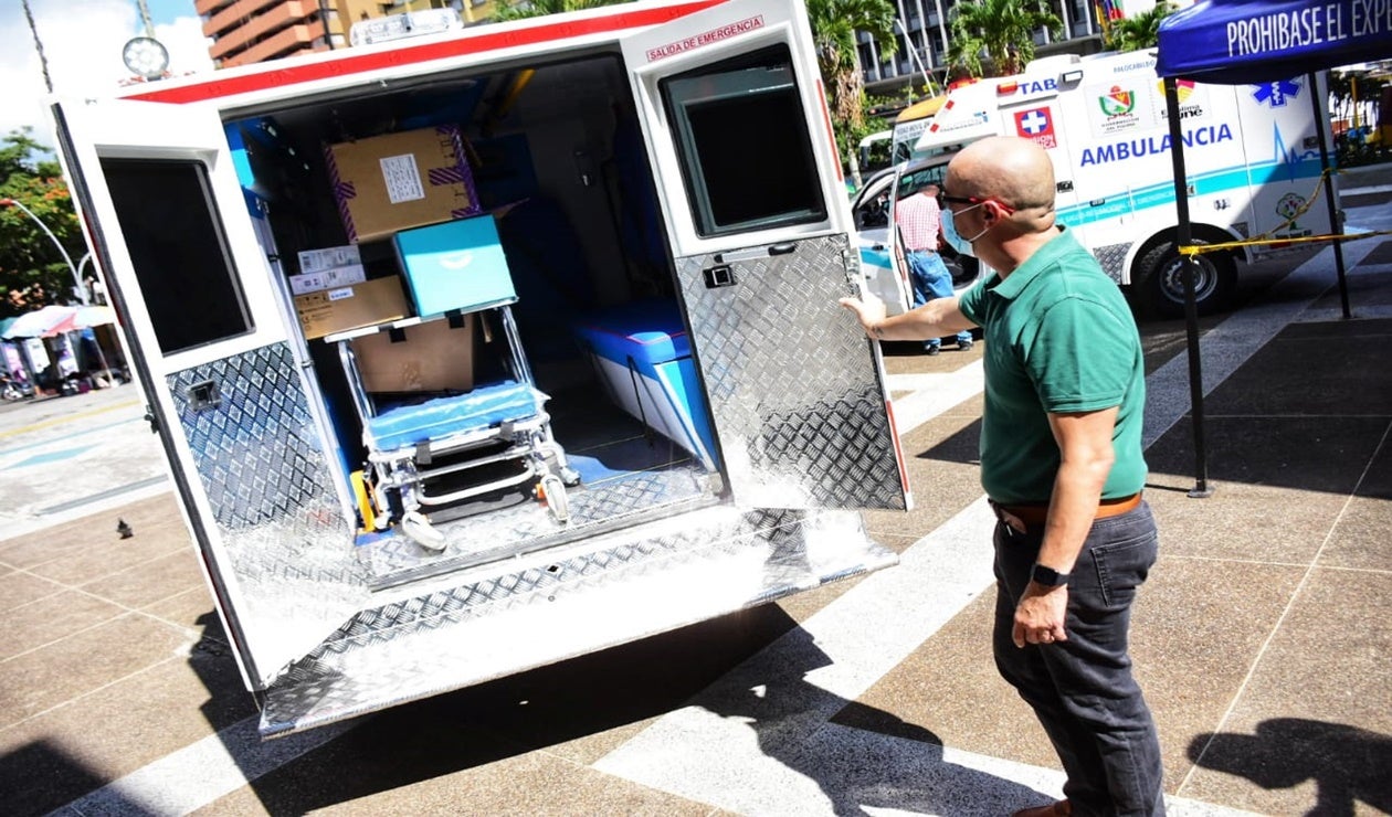 Ambulancia Santa Isabel y Palocabildo