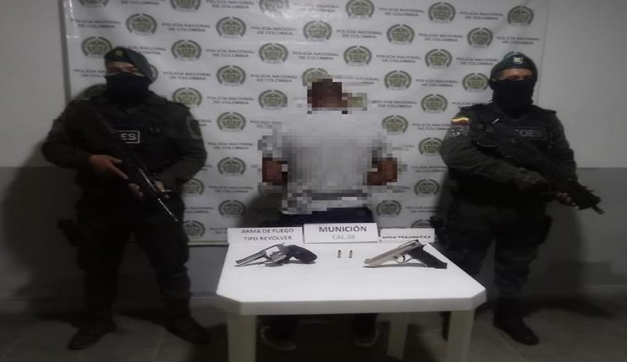 Captura e incautacion de armas