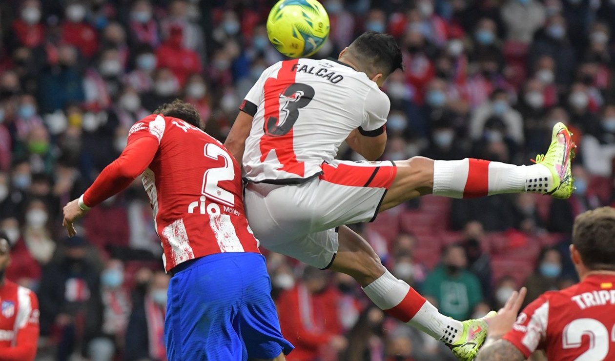 Falcao, Rayo vs Atlético