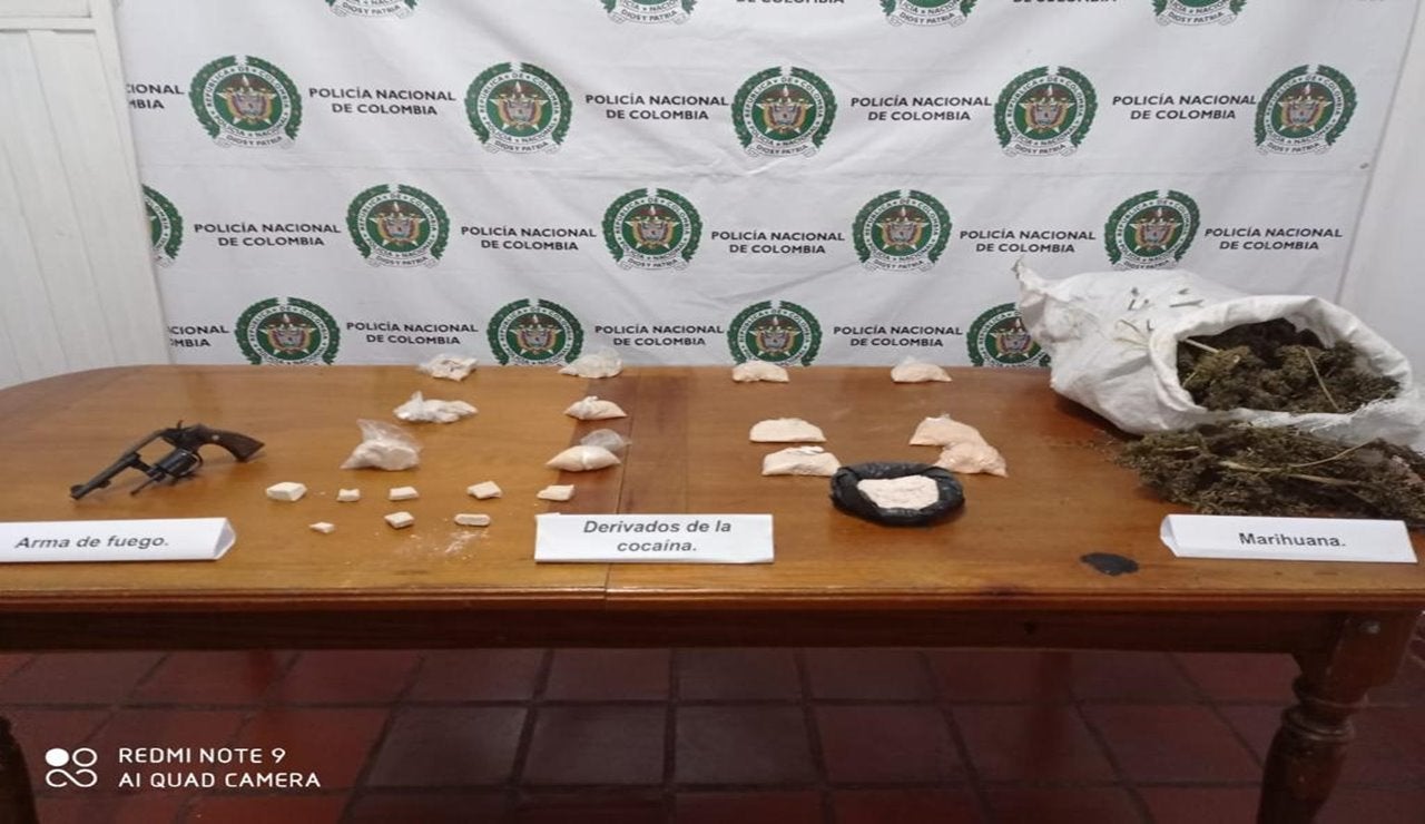 kilos de coca y cripi incautadas en herveo