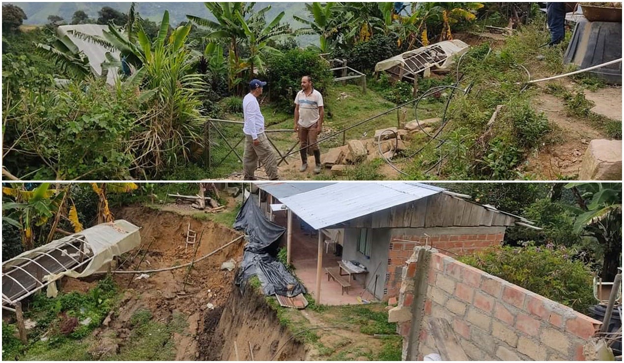 Lluvias en Ibagué 3 de enero