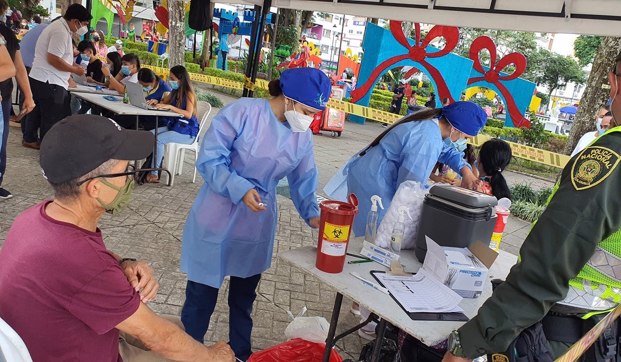 Vacunación en Ibagué