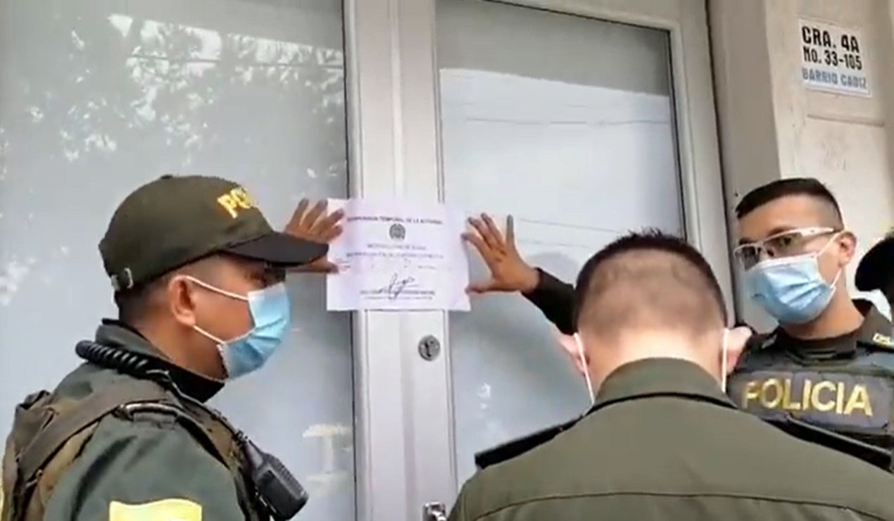 Cierre establecimiento