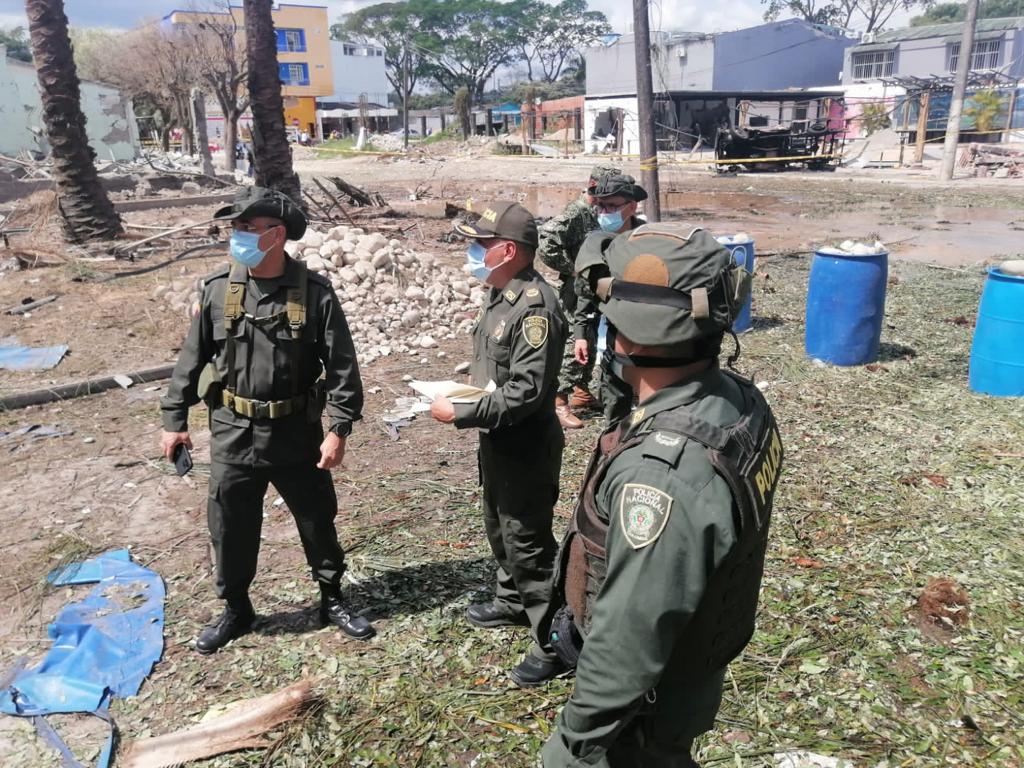 Policía en Saravena Arauca