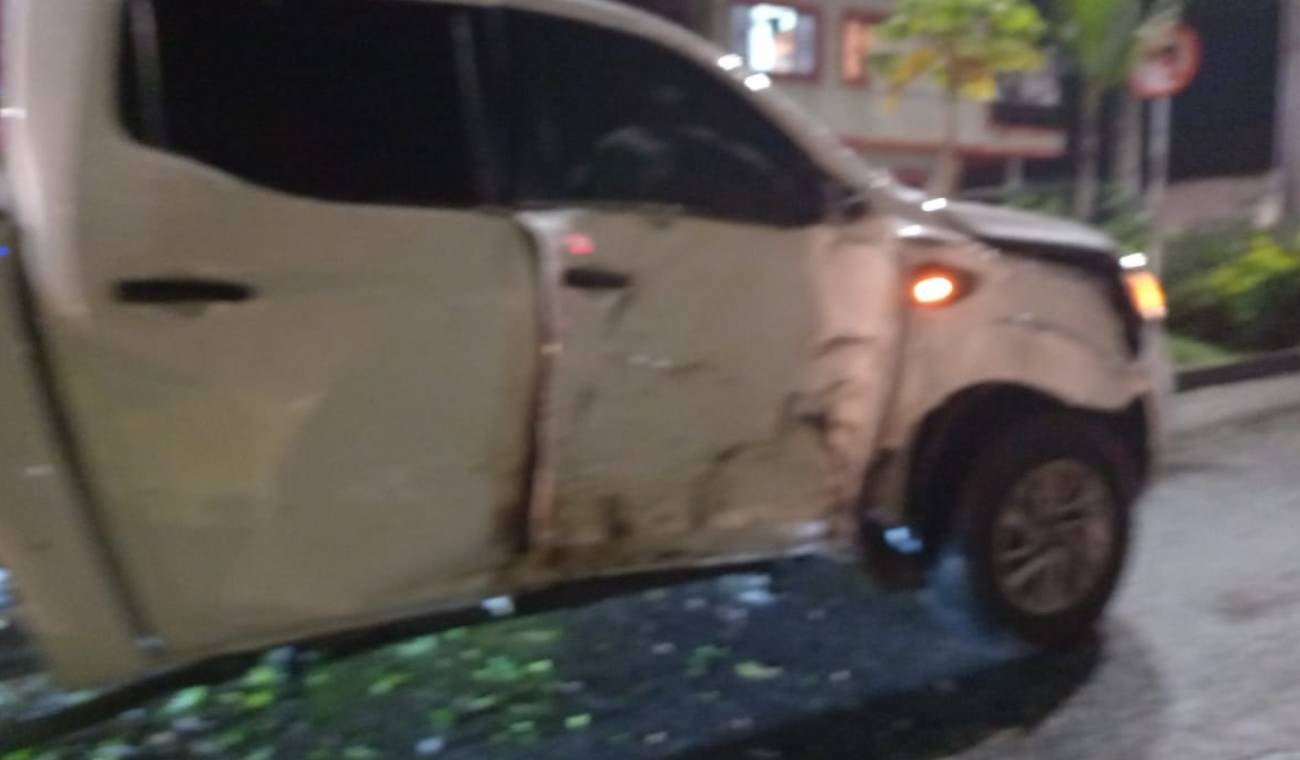 Vehiculo accidentado