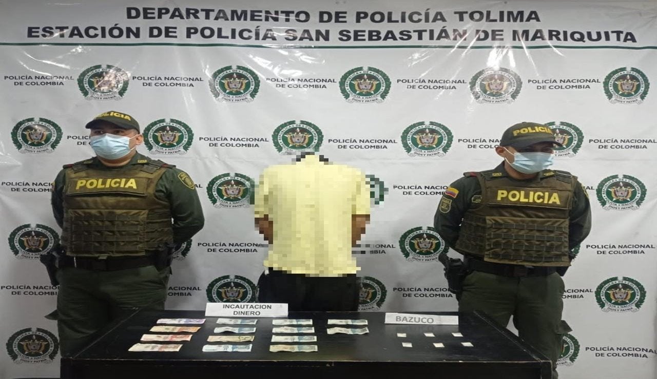 Capturado por microtrafico