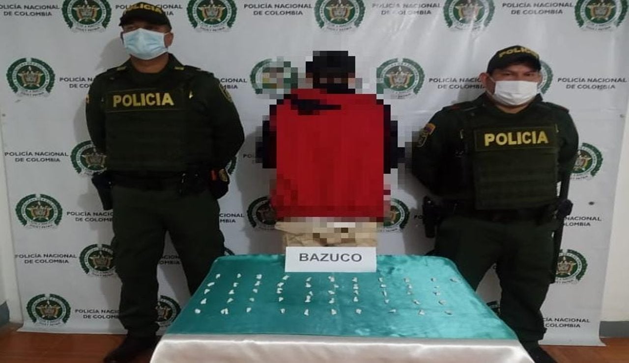 capturado por traficar basuco