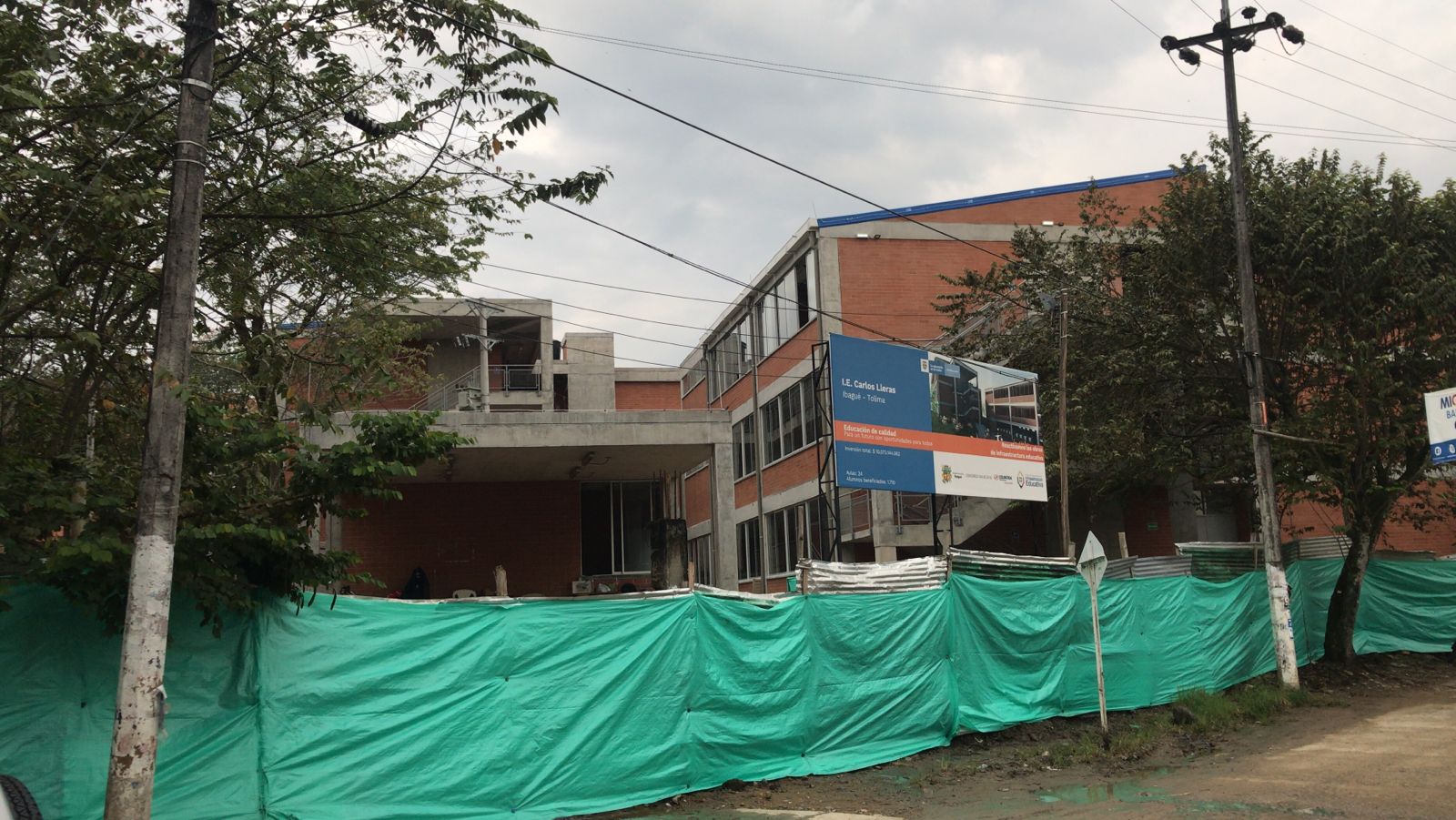 Obras Colegio Carlos Lleras