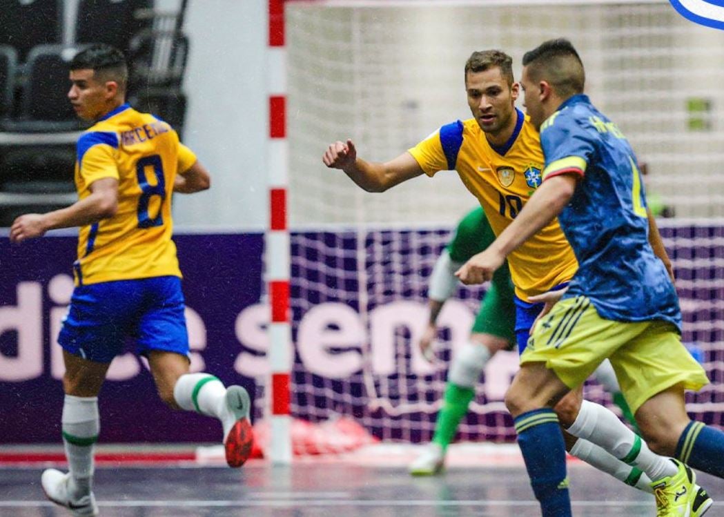 Selección Colombia de Futsal vs Brasil