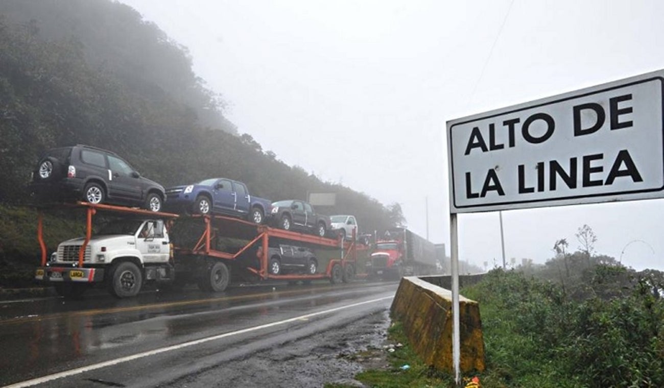 Vía Ibagué - Cajamarca