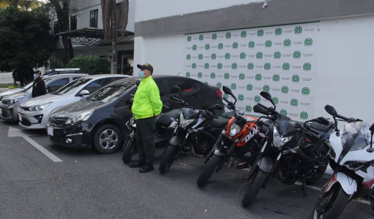 Vehículos recuperados