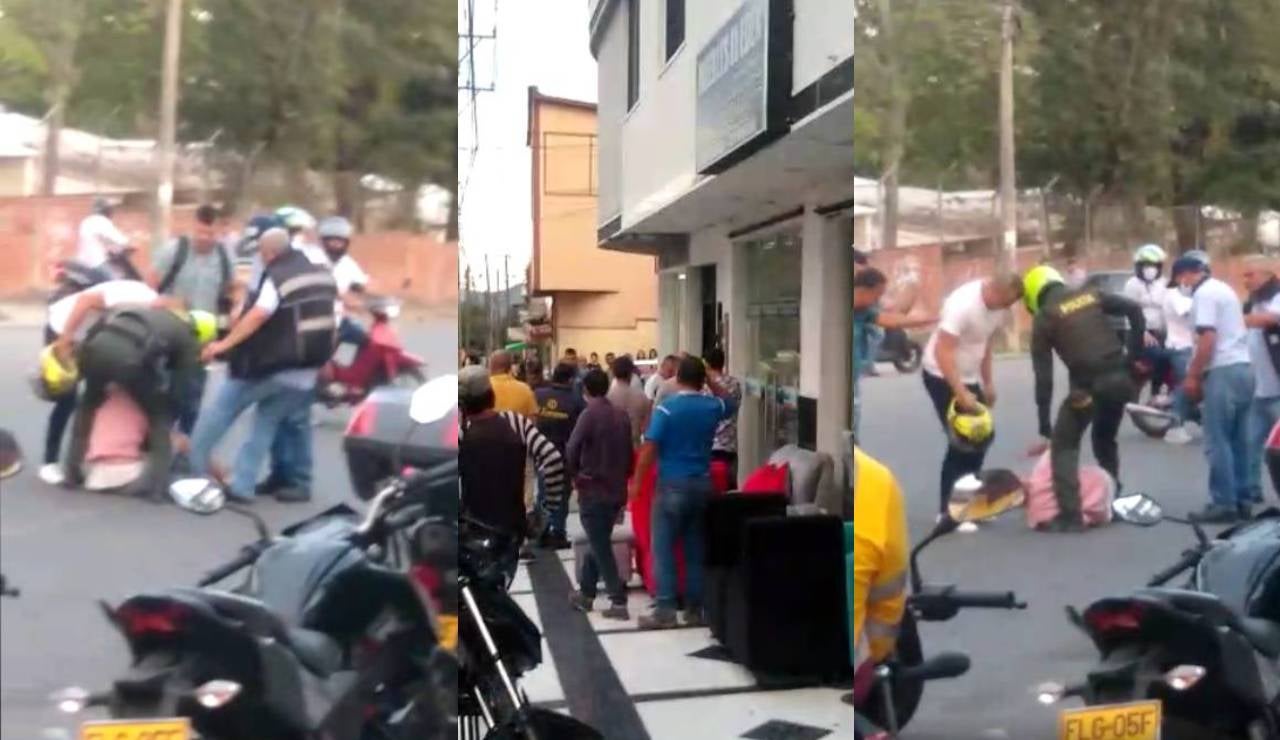 Comunidad atrapa a ladrón