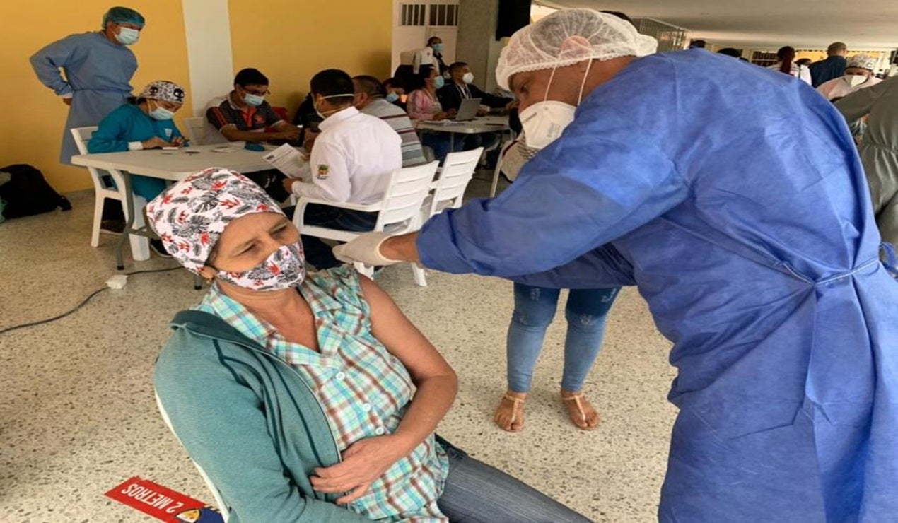 Vacunación contra el Covid-19 en Ibagué