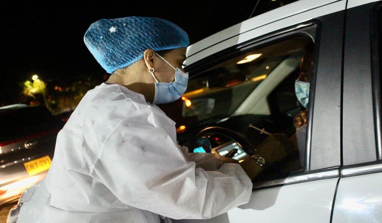 Jornada de Vacunatón en tu carro en Ibagué