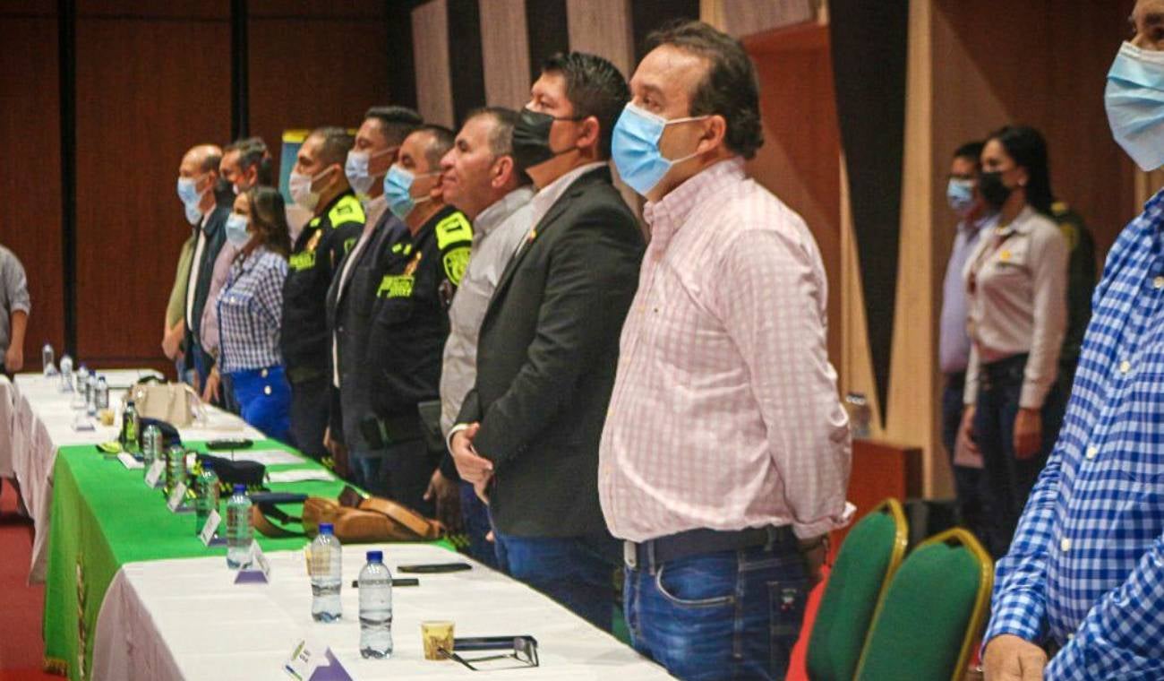 Reunión en la gobernacion del Tolima