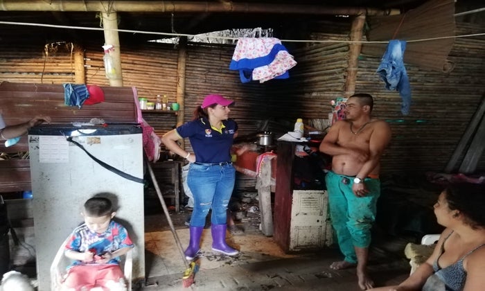 Afectados por las lluvias en Ibagué