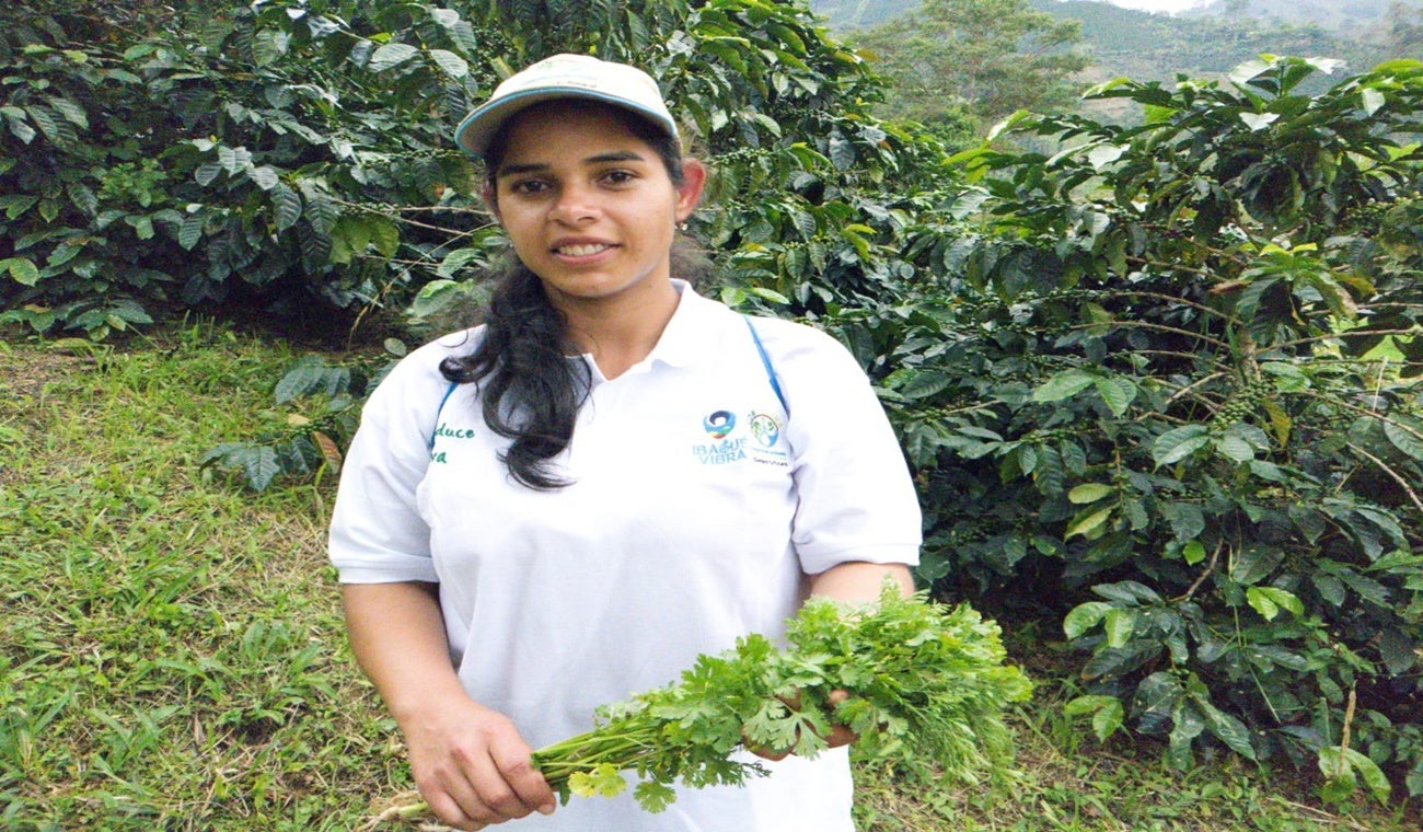 Angie Castro madre de la vereda Sinaí