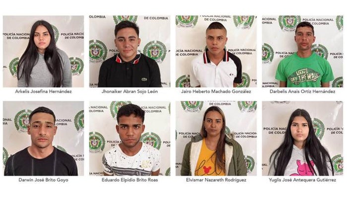 Banda integrada por Venezolanos, delinquían en municipios del Huila