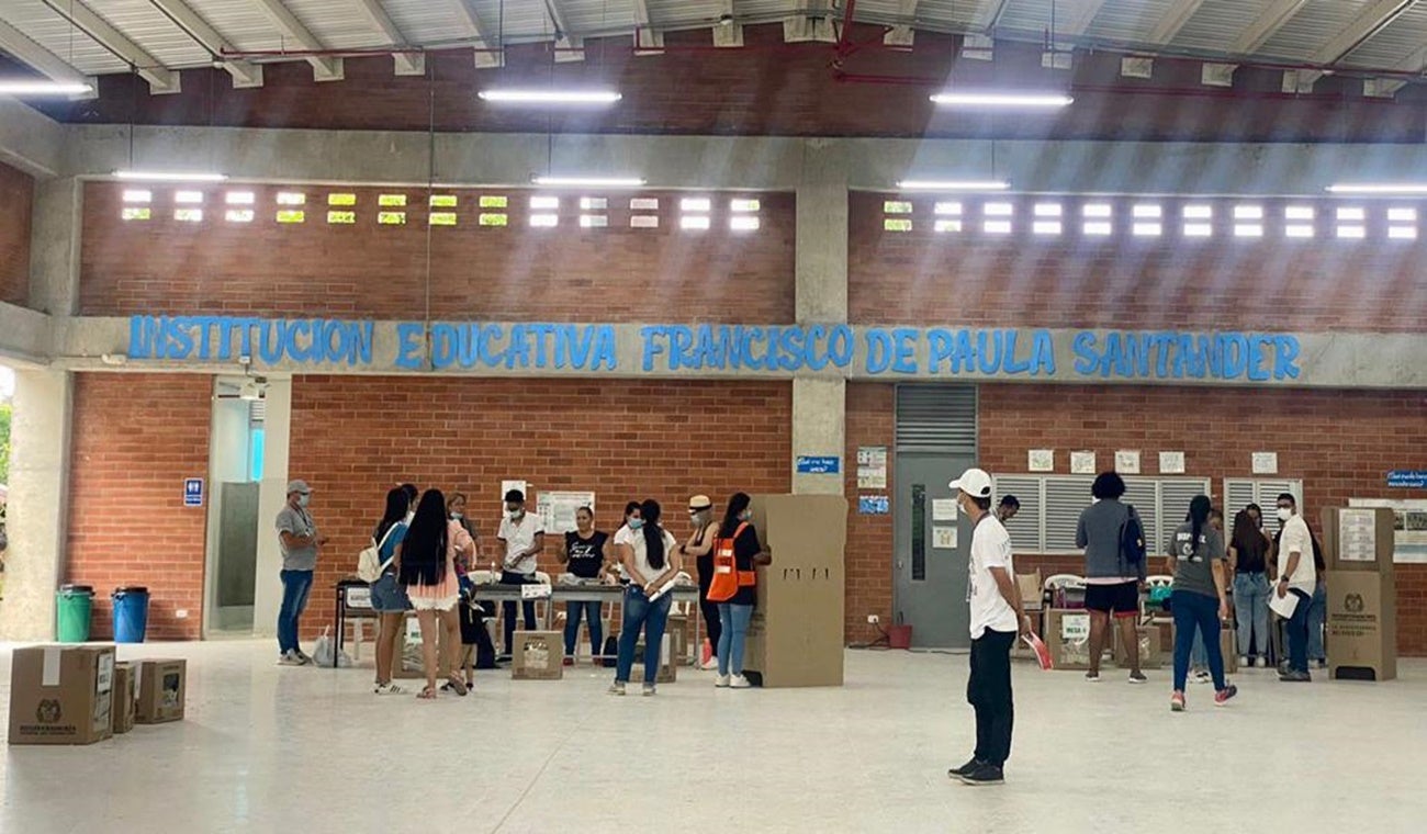Jornada de votación en Ibagué