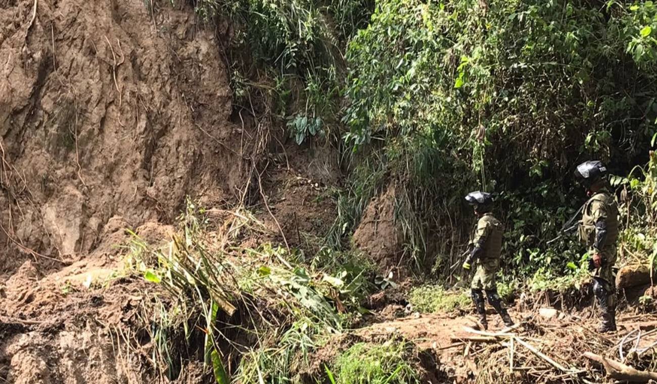 Derrumbes durante la jornada electoral