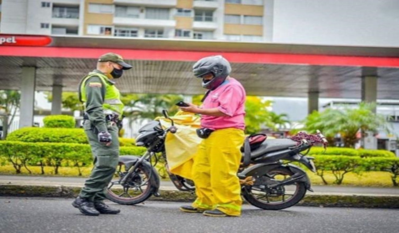 Prohibición de parrillero en Ibagué