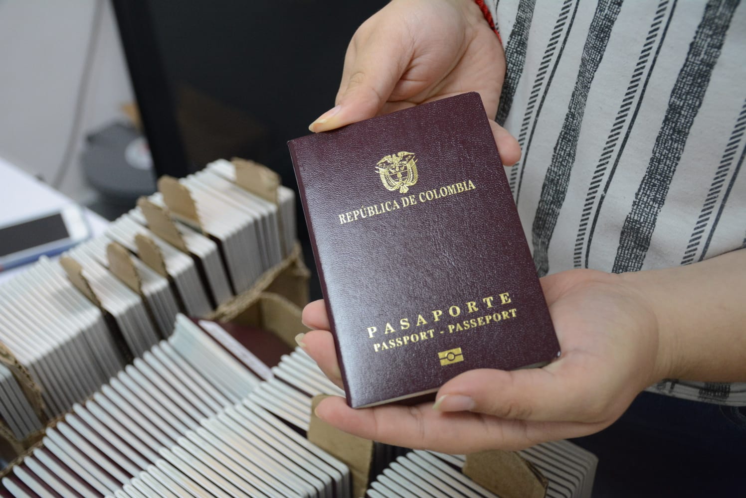 Trámite de pasaporte en el Huila