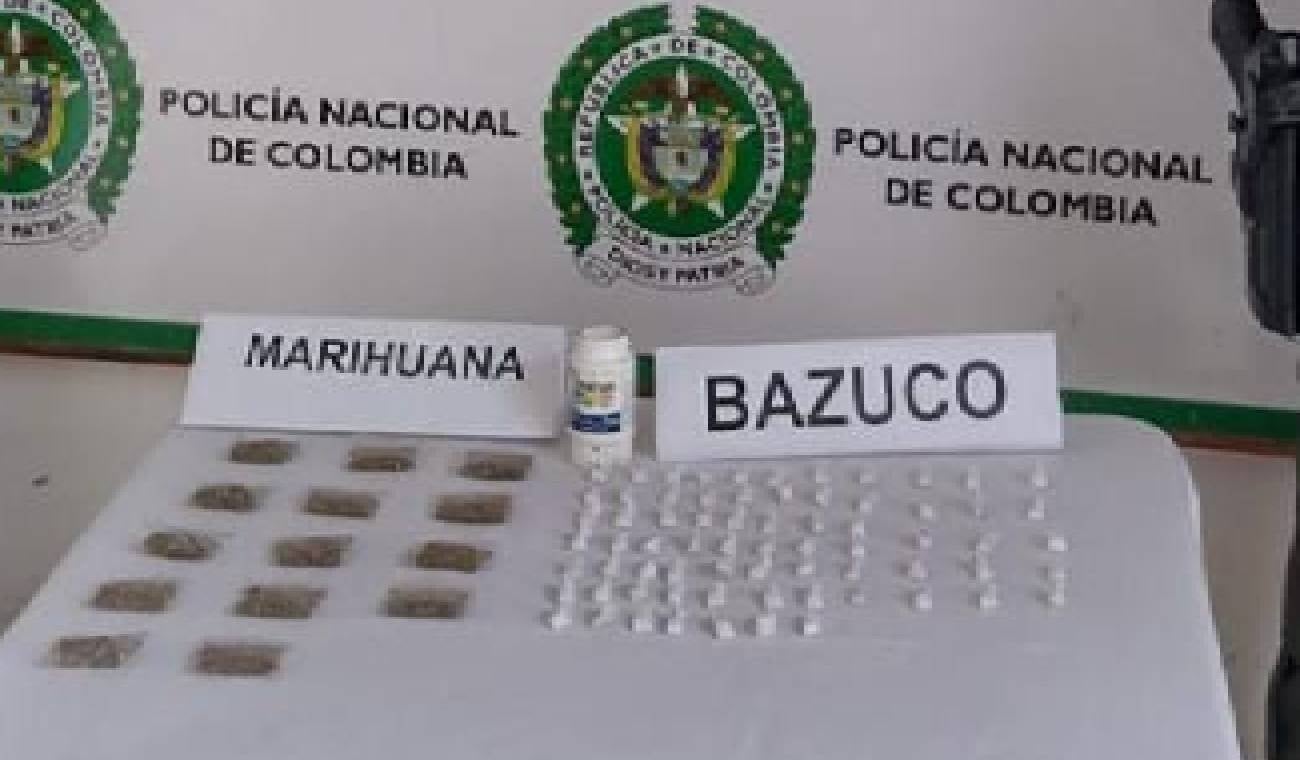 Estupefaciente incautado