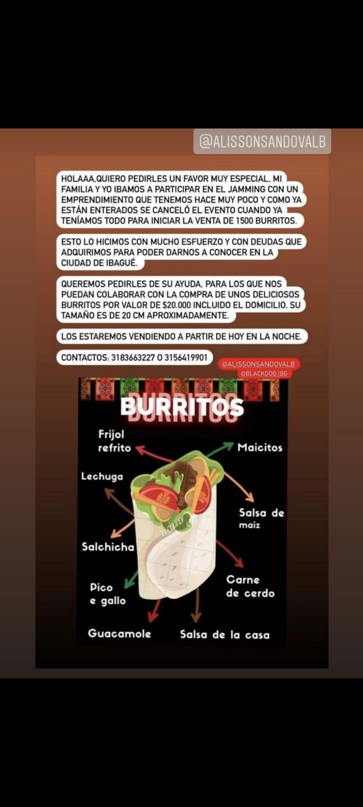 Emprendedores afectados Ibagué Jamming 2022