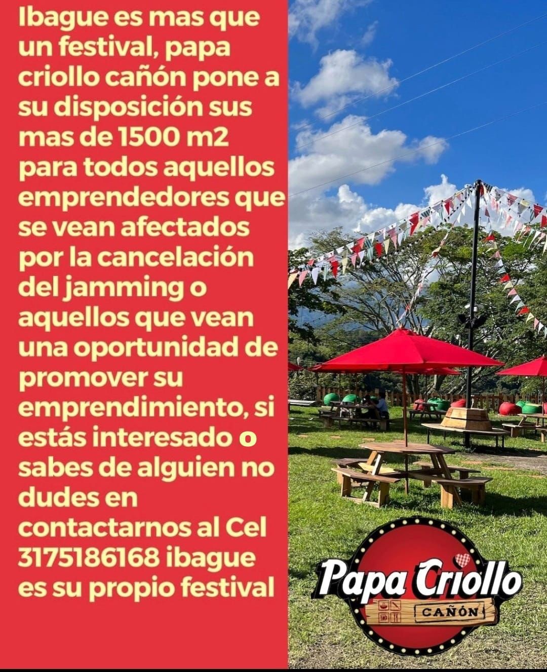Emprendedores afectados Ibagué Jamming 2022