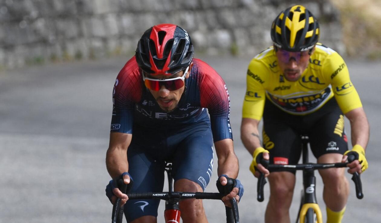 Daniel Martínez y Primoz Roglic, VUELTA AL PAÍS VASCO