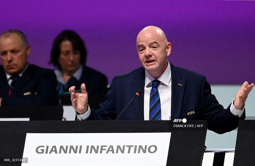 Gianni Infantino, presidente de la FIFA.