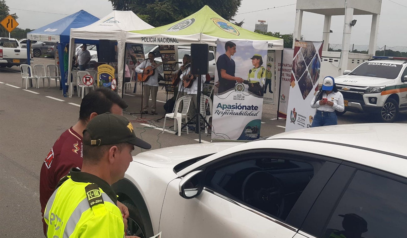 Continúan campañas viales con la Policía de tránsito del Tolima