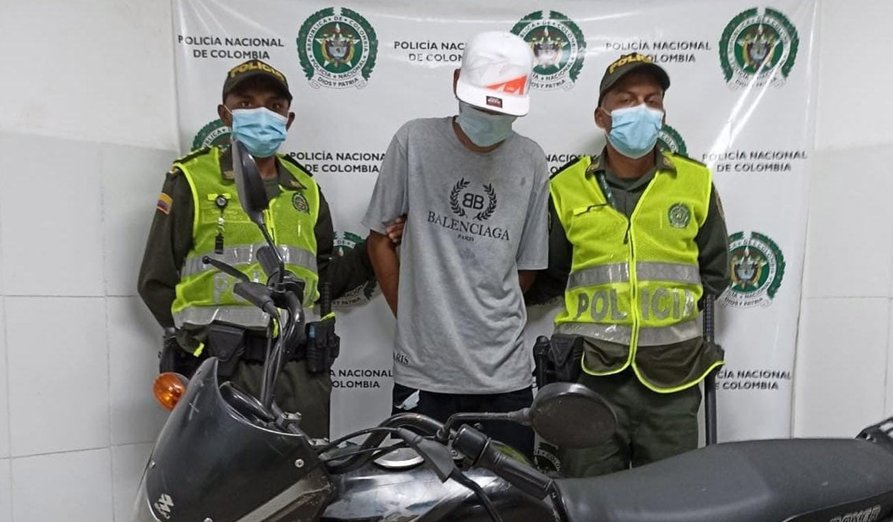 Capturado ladrón de moto en el salado