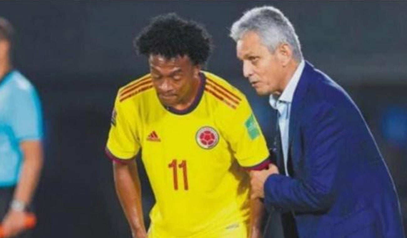 Cuadrado y Reinaldo Rueda