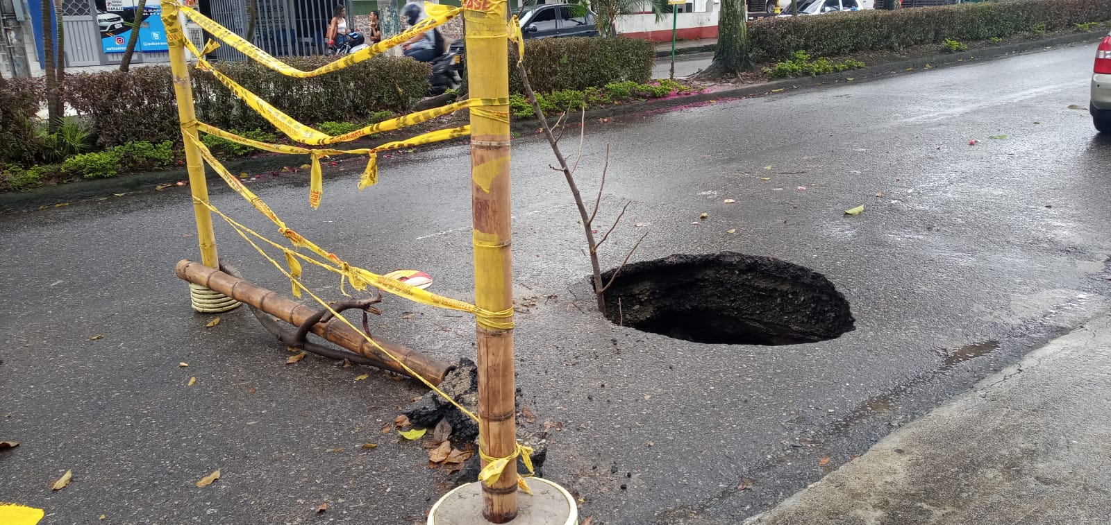 La trampa mortal en el Calarcá