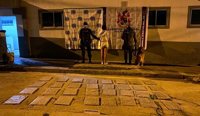 Captura por marihuana