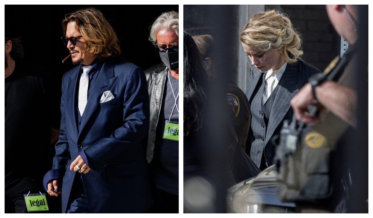 Johnny Depp y Amber Heard están enfrentados por supuesta violencia física.