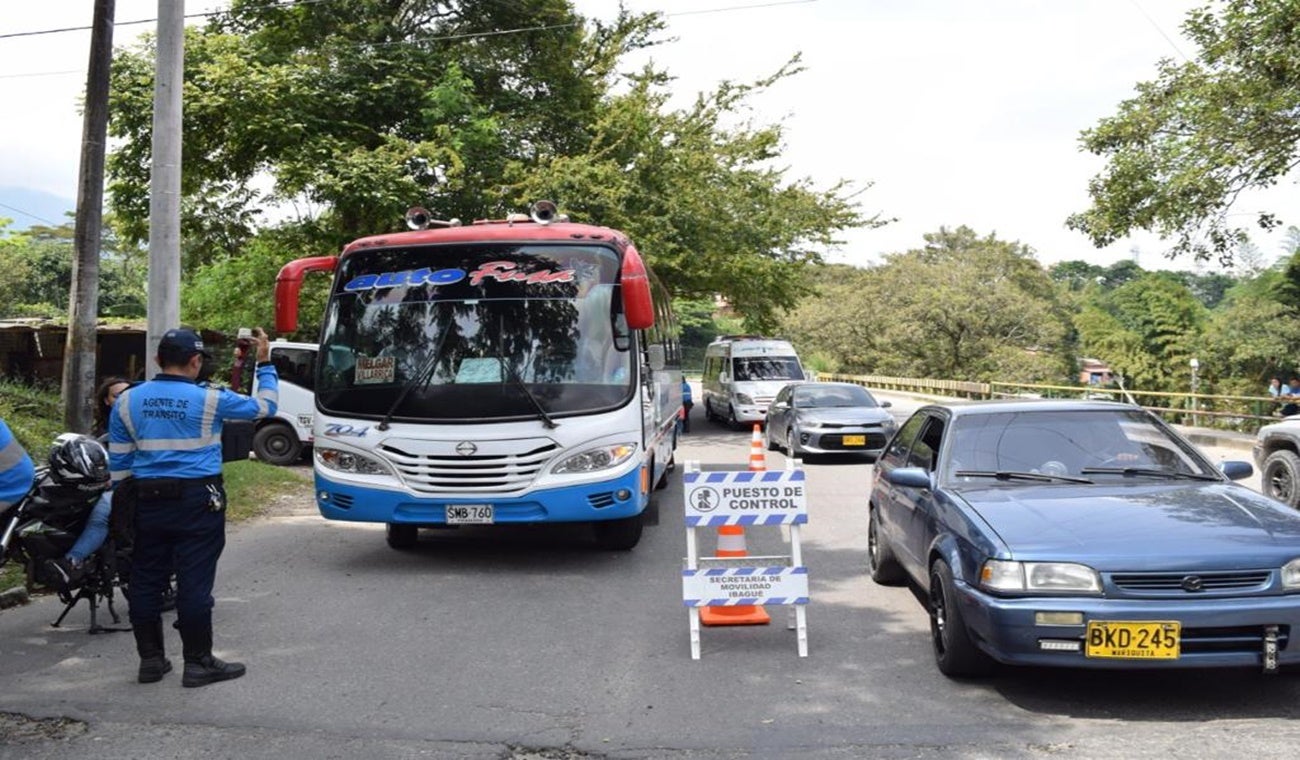 Operativos de movilidad en Ibagué