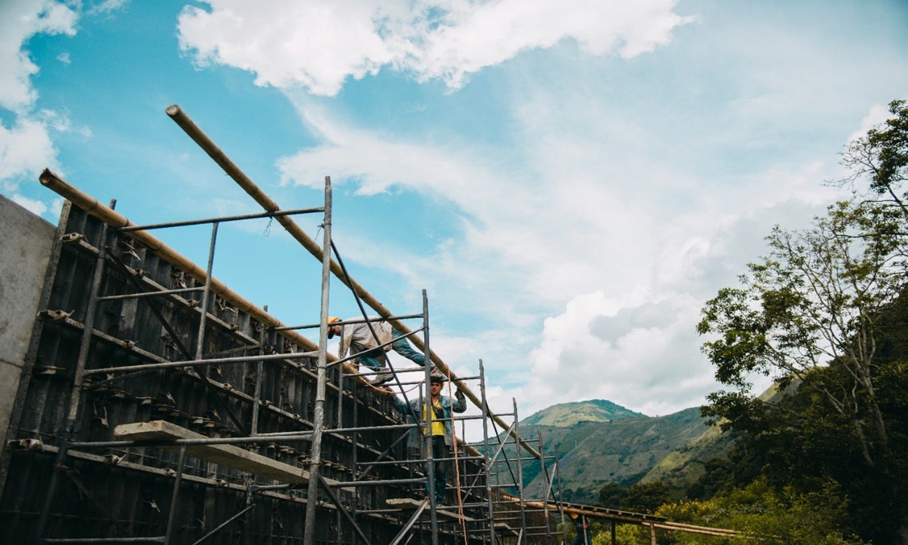 Muro contención Playarrica