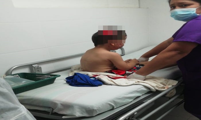 Niño herido por ataque de perro