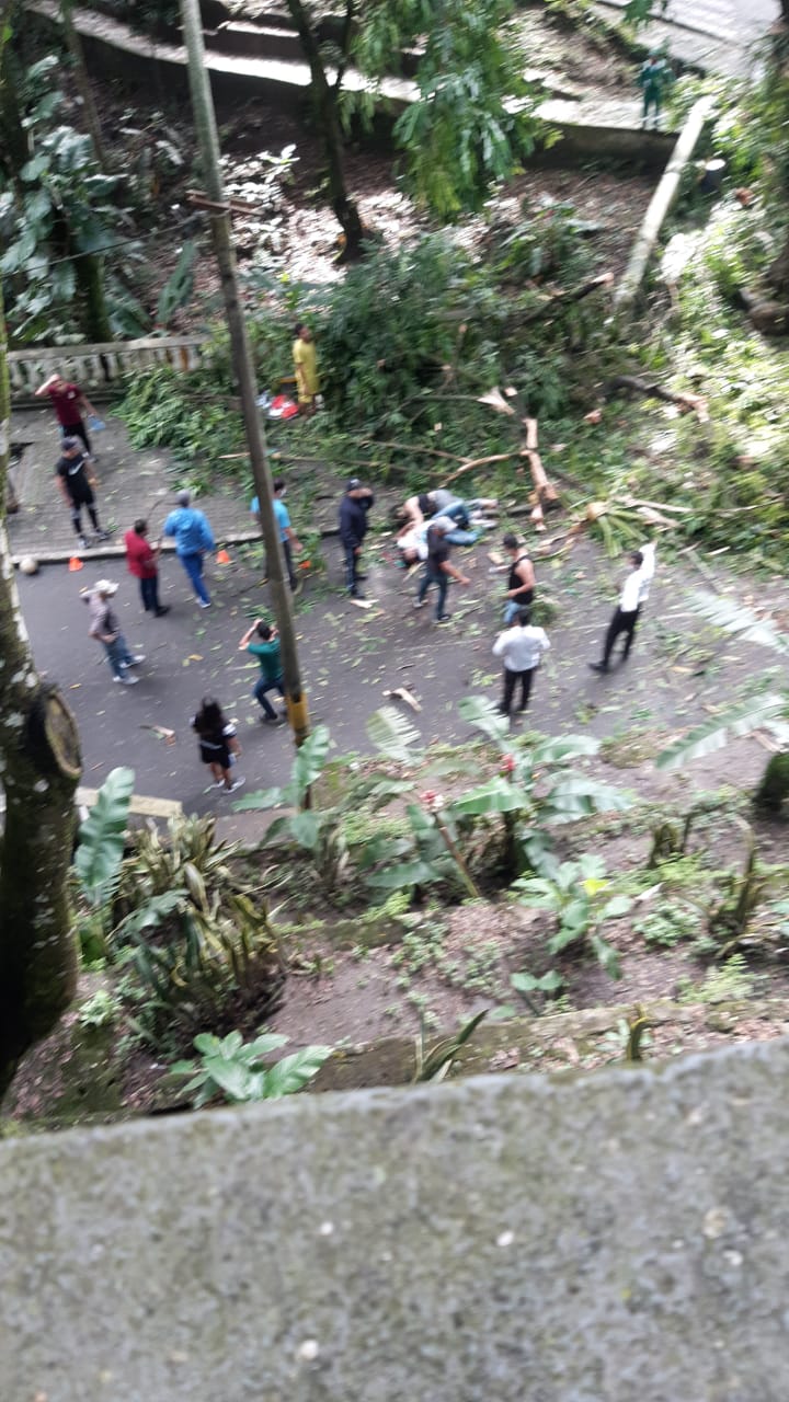 Emergencia en el Parque Centenario
