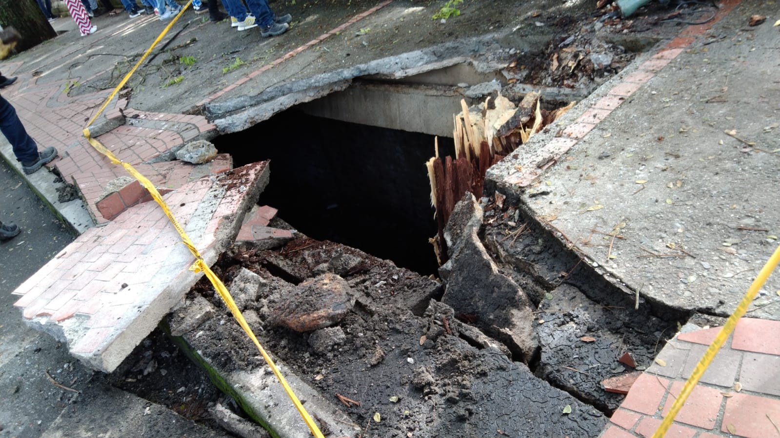 Emergencia en el Parque Centenario