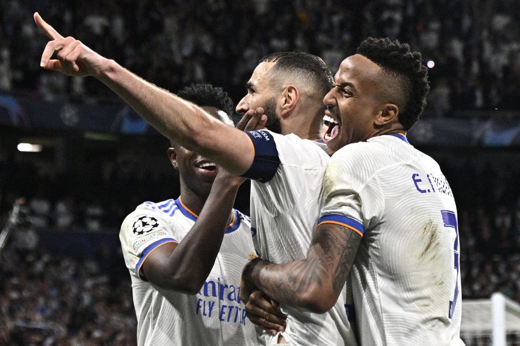 Real Madrid vs Manchester City