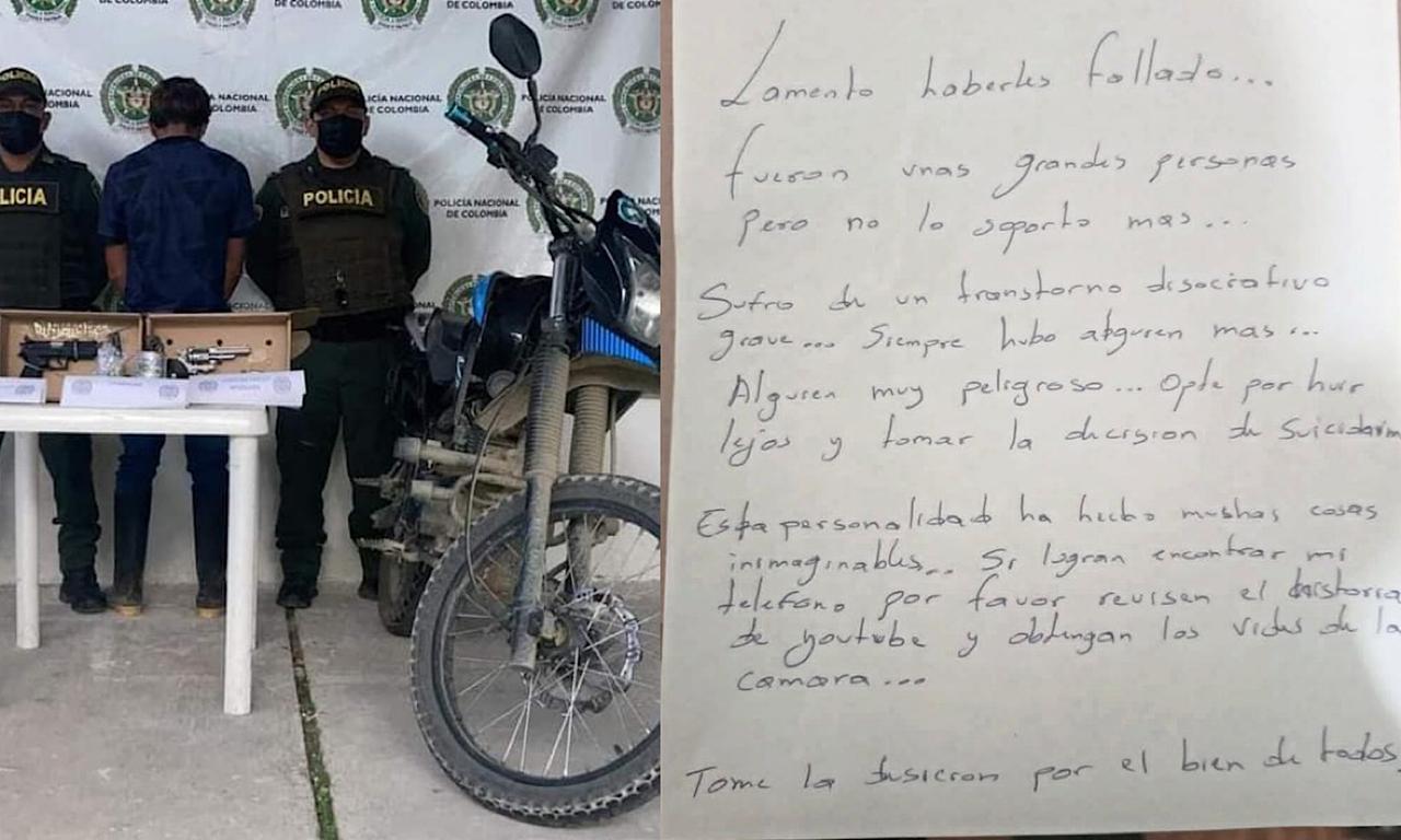 Capturado en Santa María Huila