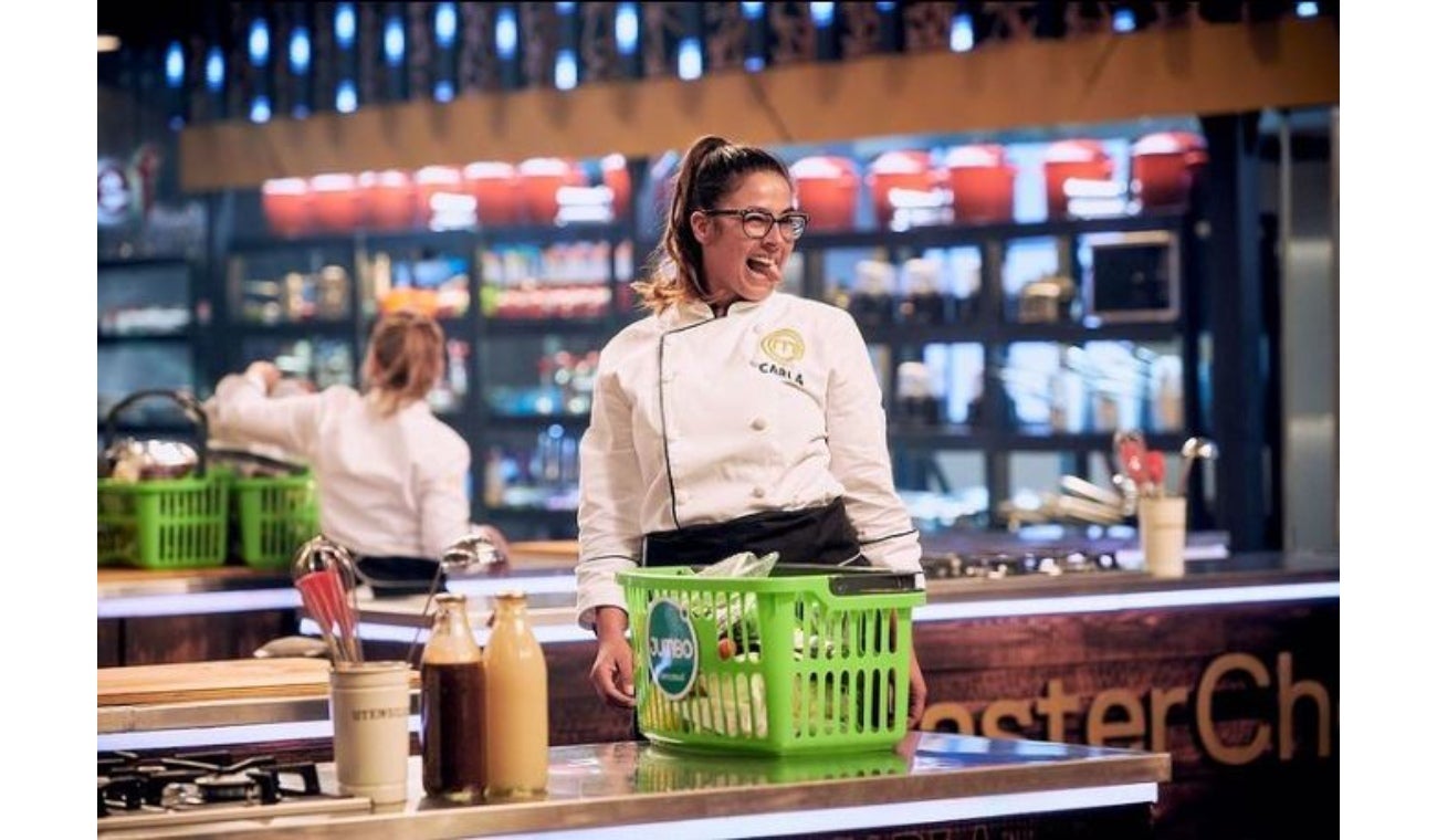 Carla Giraldo en Masterchef Celebrity