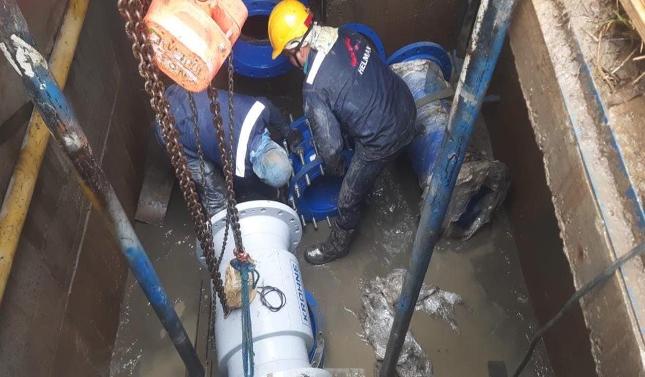 Lavado de tanques del Ibal