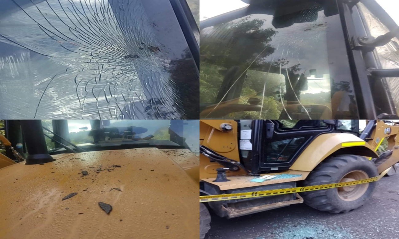 Maquinaria dañada Casabianca