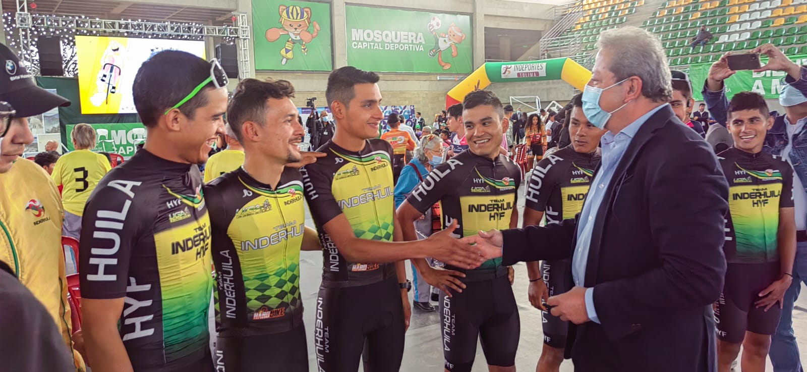 Se reactiva el ciclismo en el Huila, Tolima y Cundinamarca
