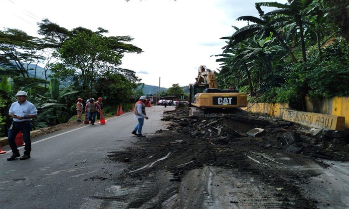 Vía Ibagué-Cajamarca